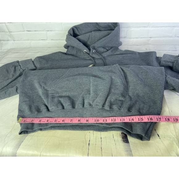 NEW Hellraiser Deader Logo Officially Licensed Pullover Hoodie Gray Mens Size M - Picture 9 of 11